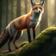 Cross Fox Animals