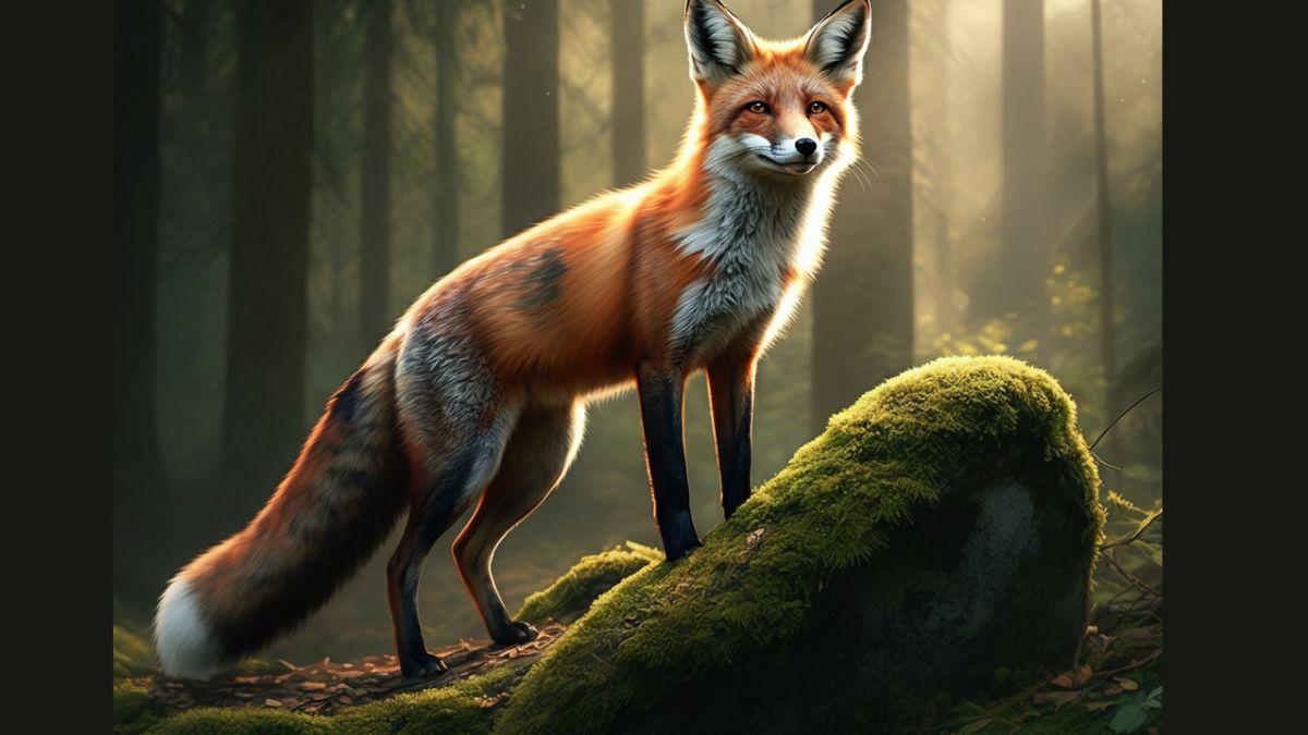 Cross Fox Animals